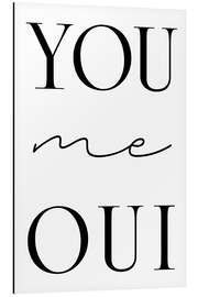 Magnettafel you me oui