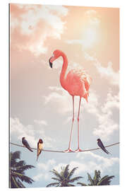 Gallery print Flamingo and Friends