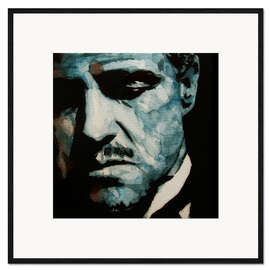 Ingelijste kunstdruk The Godfather, Marlon Brando