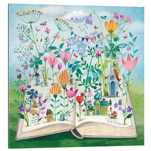 Gallery print Book garden