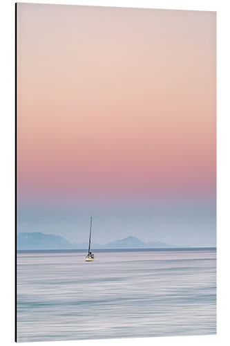 Stampa su alluminio Sailboat on the sea