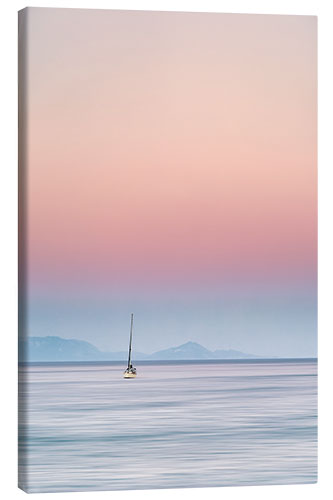 Lienzo Sailboat on the sea