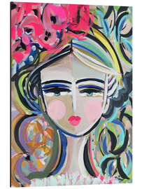 Magnettafel Wangenrot und Lippenstift