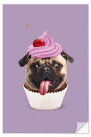 Vinilo para la pared PUGCAKE