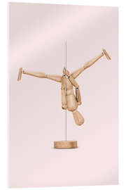 Akrylbilde Poledance Mannequin