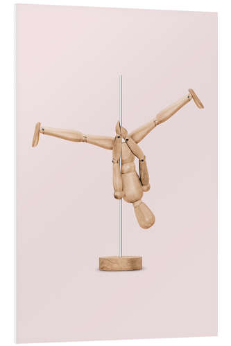 Foam board print POLEDANCE MANNEQUIN