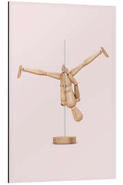 Magnettafel Poledance-Puppe