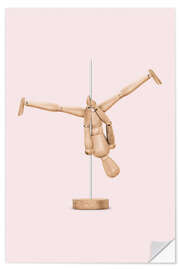 Wall sticker POLEDANCE MANNEQUIN