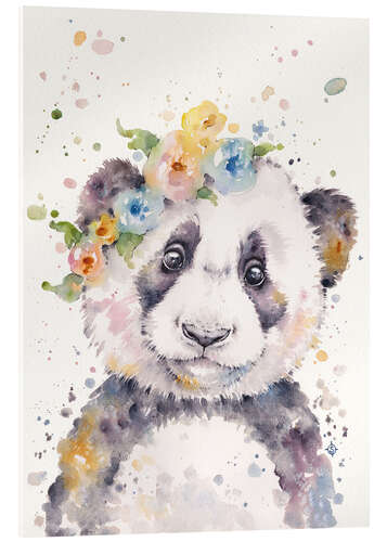 Acrylglas print De kleine panda