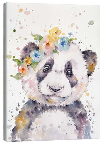 Quadro em tela Panda pequeno