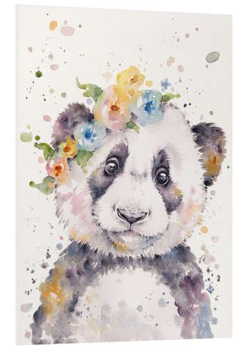 Tableau en PVC Petit panda