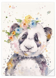 Wall sticker Little panda