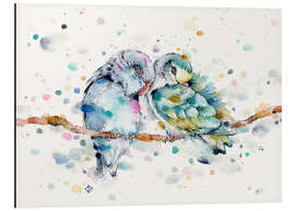 Magnettafel Herr und Frau Schmusepeter