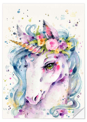 Wall sticker Little unicorn