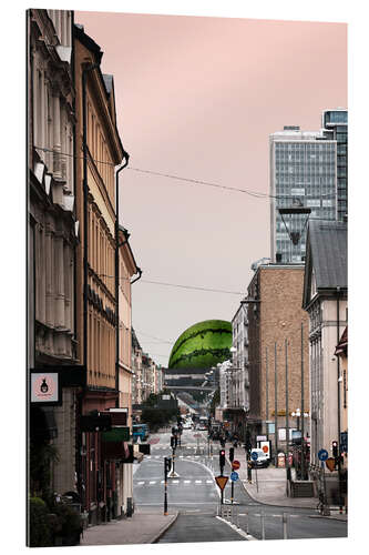 Tableau en plexi-alu Götgatan