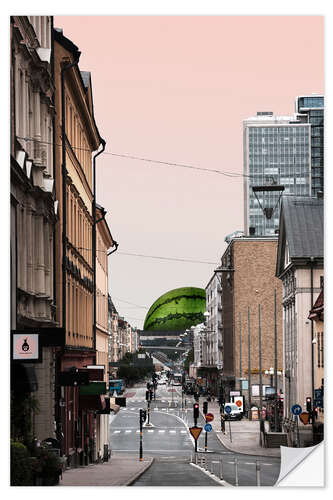 Selvklebende plakat Götgatan