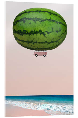 Akrylbilde Melon Ship