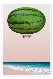 Kunstwerk  Melon Ship - Lemon Apes