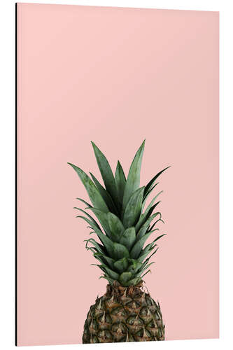 Aluminium print Pineapple