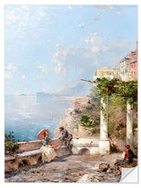 Wandsticker Sorrento, Golf von Neapel