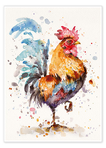 Poster Proud Rooster