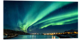 Obraz na szkle akrylowym  Northern Lights in Northern Norway - Sascha Kilmer