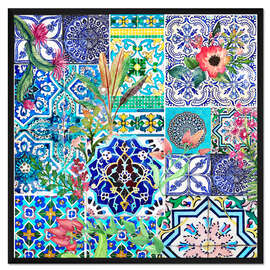 Gerahmter Kunstdruck Dolce Vita Orient