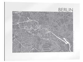 Gallery print City map of Berlin VI