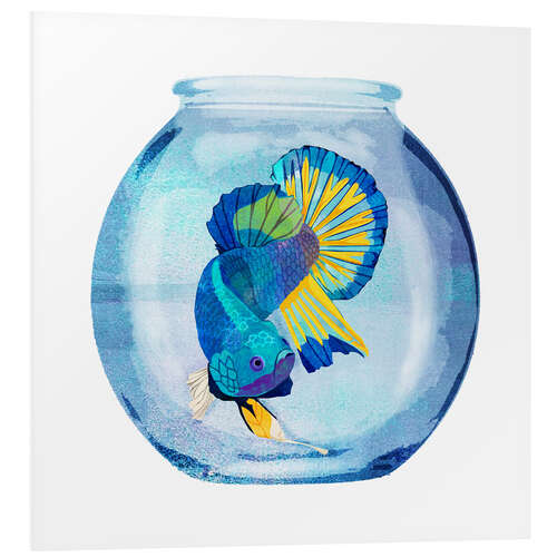 PVC print Fish in the glass