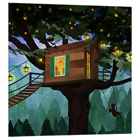 PVC-tavla Treehouse Adventure