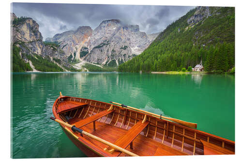 Akryylilasitaulu Lago di Braies