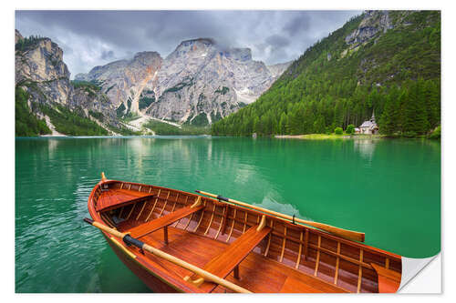 Wall sticker Lago di Braies