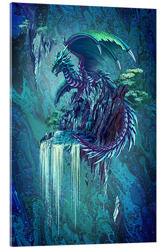 Acrylic print The Dragon's Waterfall