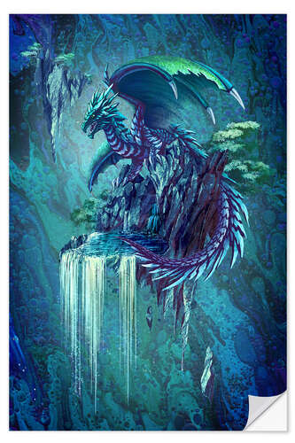 Wall sticker The Dragon's Waterfall