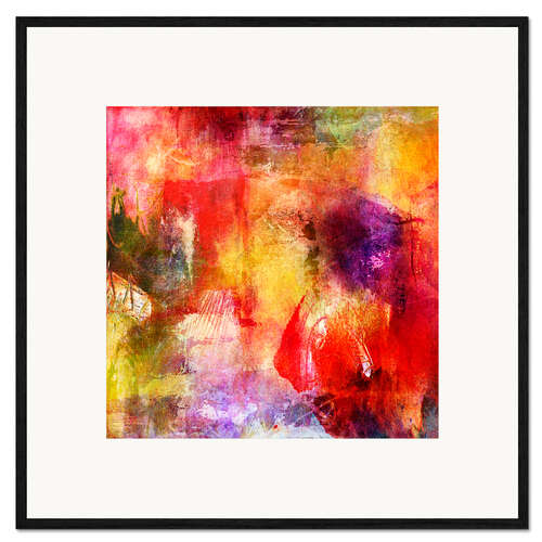 Framed art print Abstrakt Nr  142