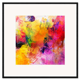 Framed art print Abstrakt Nr  138