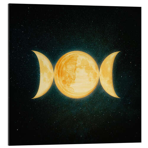 Gallery print Triple Moon