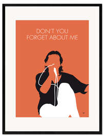 Plakat artystyczny premium w ramie Simple Minds - Don't You Forget About Me