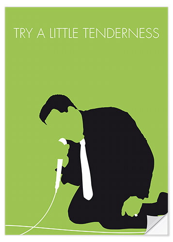 Wandsticker Otis Redding - Try A Little Tenderness