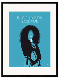 Inramat konsttryck Cher - If I Could Turn Back Time