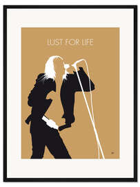 Gerahmter Kunstdruck Iggy Pop - Lust For Life