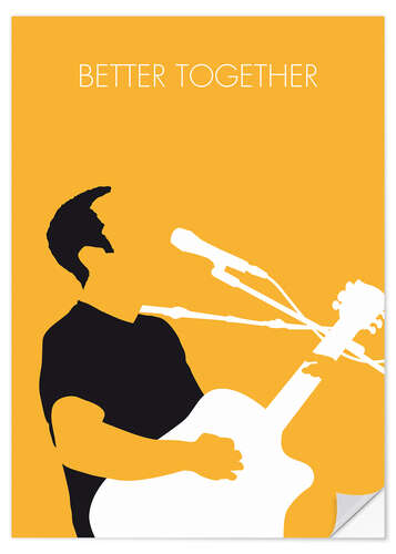 Sticker mural Jack Johnson, Better Together