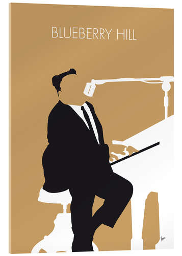 Acrylglasbild Fats Domino - Blueberry Hill