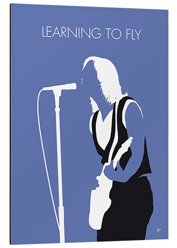 Stampa su alluminio Tom Petty - Learning To Fly