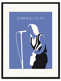 Impresión de arte enmarcada Tom Petty - Learning To Fly