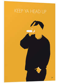 Foam board print 2Pac - Keep Ya Head Up