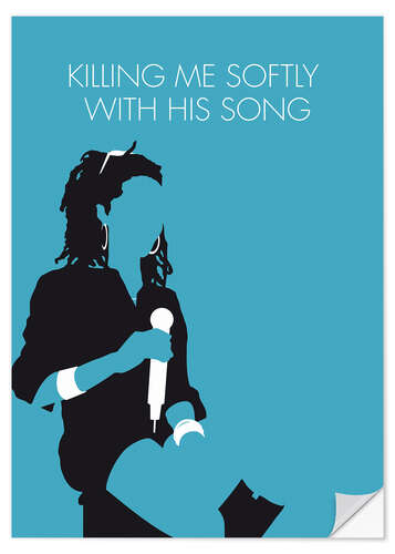 Wall sticker Lauryn Hill - Killing Me Softly With His Song