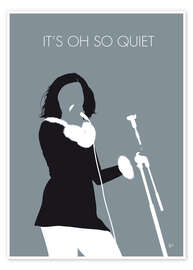 Poster Björk - It&#039;s Oh So Quiet