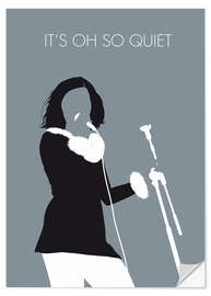 Wall sticker Björk - It's Oh So Quiet