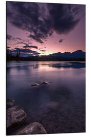 Cuadro de aluminio Athabasca River